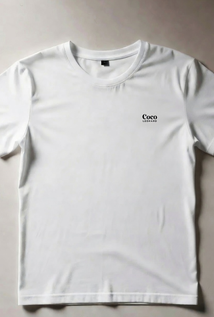Coco Leonard Tee — White
